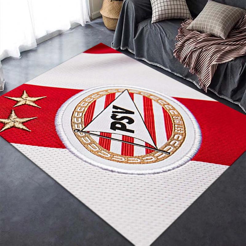 Новый ковер PSV Eindhoven 2025 для гостиной, спальни, дома, украшение дивана, нескользящий коврик для детских игр