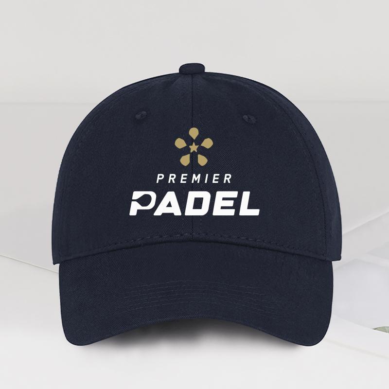MLFO Premier Padel Бейсболка с принтом и мягким козырьком, легкая, дышащая, регулируемая, спортивный стиль, унисекс, для любителей тенниса