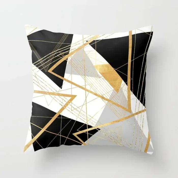 45*45cm Geometric Pillow Cover Abstract Pillow Case Throw Pillows for Living Room Sofa Home Decor Car Seat Pillowslip Hotel