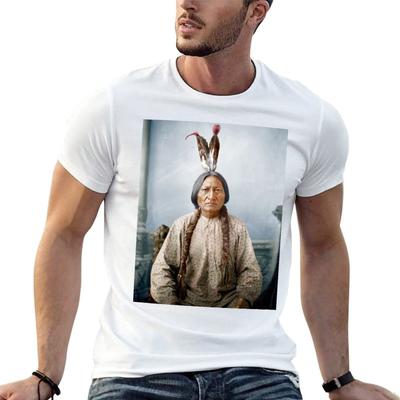 Sitting Bull TShirt Funny T Shirts Cotton Cotton T Shirts High Quality Unisex Tshirt Tshirt