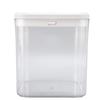 Medication Lock Box with Code Lockable Storage Box for Fridge Snacks Food Phone Lock Box for Home Dorms Office Clear