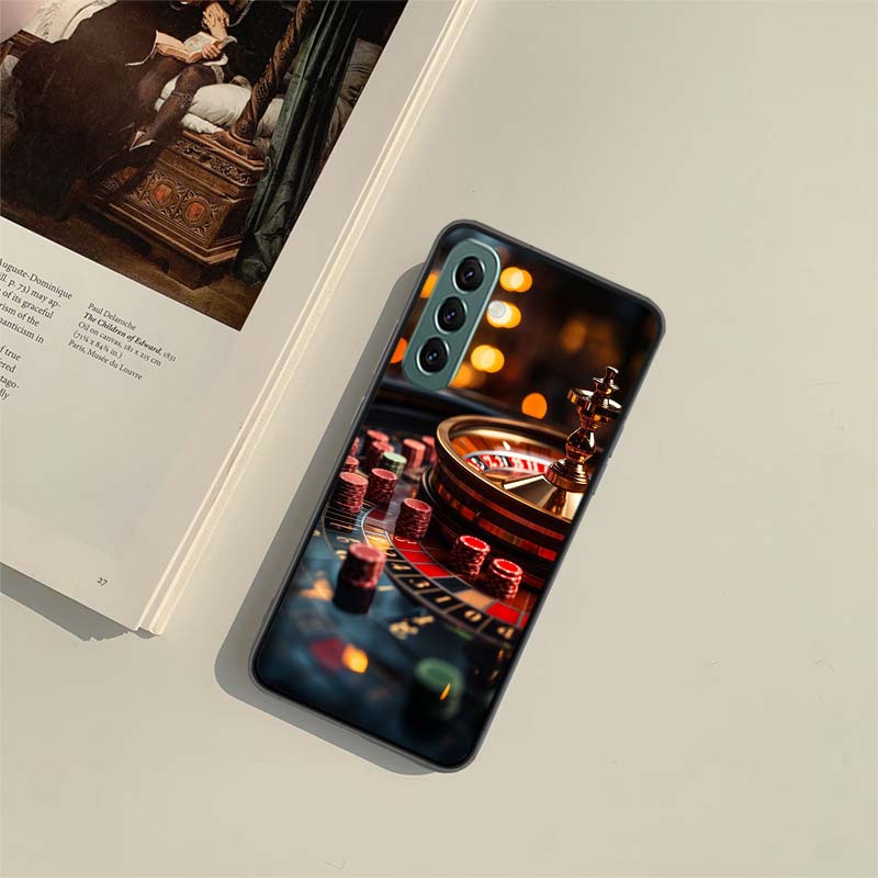 Russian Lucky Roulette Phone Case for Samsung A54 A14 A24 A34 A17 A37 A57 A55 A35 A25 A15 A07 A05S A04S A12 A22 A32 A52S A72 Gal