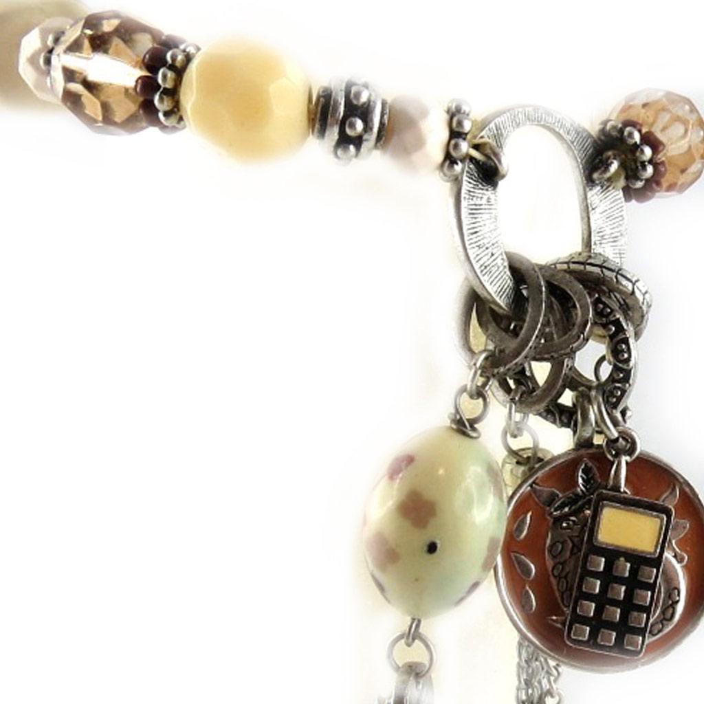 Les Trésors De Lily [E0433] - Дизайнерский браслет «Таласса» бежевый