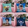 Квайи Аниме Легенда о Хэи Наволочка Безопасная Наволочка с Вашим Фото, Противовыцветающая Подушка из Щеточного Флиса, Безопасно для Матери и Ребенка.