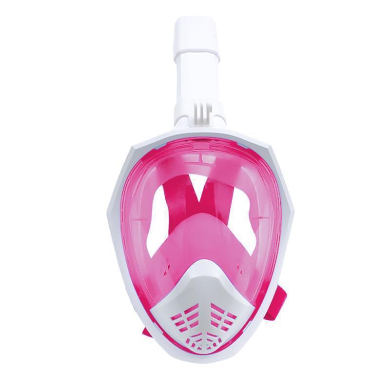 Full Dry Foldable Snorkel Mask GoPro Kids Silicone Diving Goggles Swimming Gear