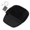 USB Heated Computer Mouse Pad Hand Warmer Roomy Hand Warming Mouse Pad Desk Accessories for Men and WomenBlack
