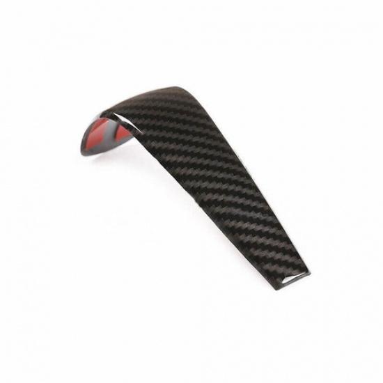 Carbon Fiber 2010-2015 Car Central Console Gear Shift Knob Cover For BMW X1 E84