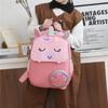 Adorable Cartoon Unicorn School Backpack Durable Nylon For Kids Boys And Girls