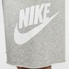 Nike Удобные спортивные шорты на шнуровке с логотипом бренда, повседневные шорты-пятиточки, мужские шорты, серые FQ4951-063