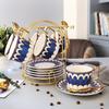 British Style Ceramic Cup Coffee Cup Set Afternoon Tea Tea Set Creative Cup Household With Saucer Spoon Holder