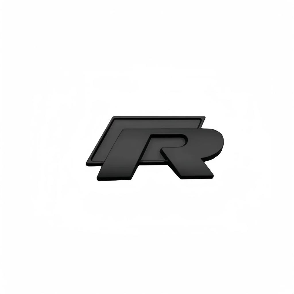 2025 Hot 1Pcs Metal Car Side Body Trunk Rline R Emblem Sticker For Volkswagen VW Golf 4 5 6 7 Bora MK7 Beetle Touran Tiguan GTI qm3