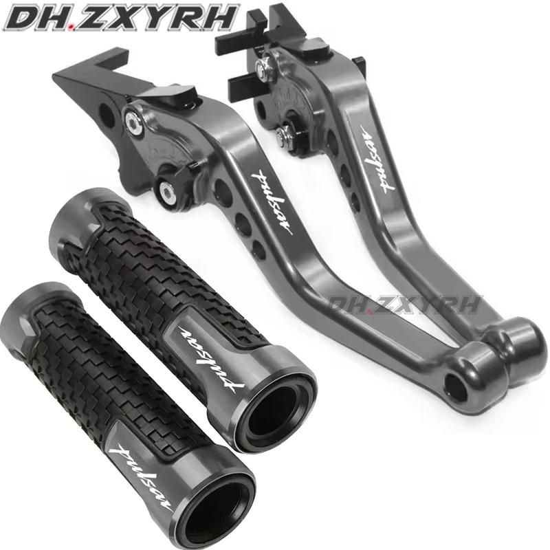For Bajaj Pulsar 200 NS All Years Motorcycle CNC Aluminum Adjustable Short Brake Clutch Levers Handle Grips