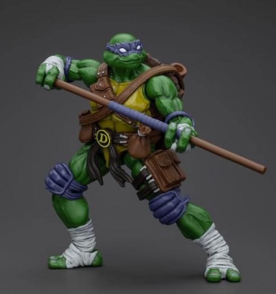 JOYTOY Dark Source Ninja Turtle TMNT Donatello Movable Action Figure JT6304 1/18