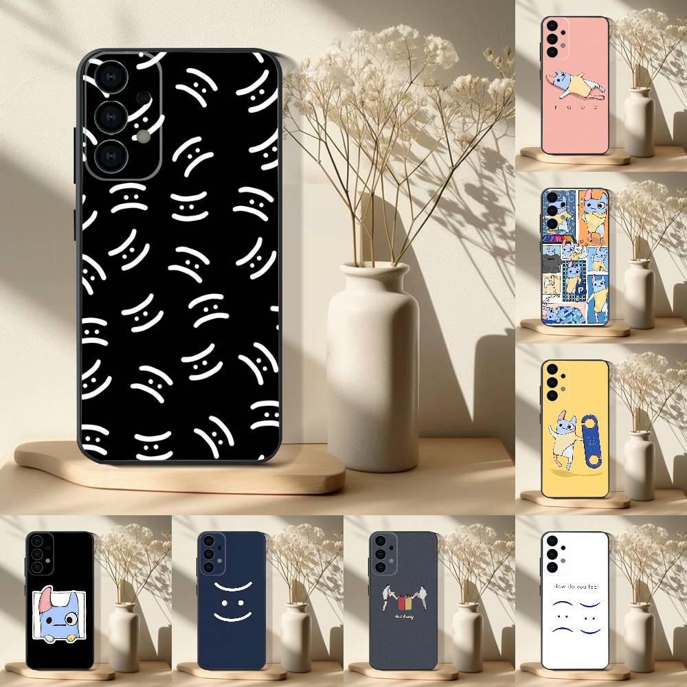 Плохой B-Buddy Nong D-Doll Чехол для телефона для Samsung S 25,24,23,22,30,21,10,9,Ultra,Plus,Lite,FE,4,5G Черный Мягкий Чехол