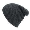 Winter Unisex Cotton Knit Hat Baggy Beanie Hat Crochet Outdoor Ski Cap Mask Skullies Toucas Gorros