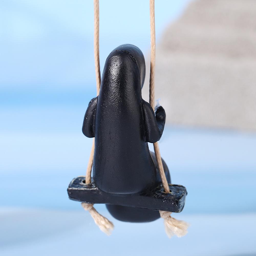 Подвеска для автомобиля «Унесенные призраками безликие люди» – TikTok Trendy Rearview Mirror Decoration