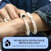 Classic Find Your Balance Beaded Silicone Bracelet for Women & Men, Jewelry | Stylish Classic Find Your Balance Slide-On Comfort Fit Silicone Beaded