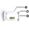 Heavy Sleeper Robot Clockie Alarm Clock on Wheels Extra Moving Jump for Bedroom
