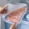 PE контейнеры для хранения бекона с крышками герметичные мясные нарезки, сырные деликатесы, мясные консервы, контейнер для хранения продуктов питания для холодильников, морозильной камеры