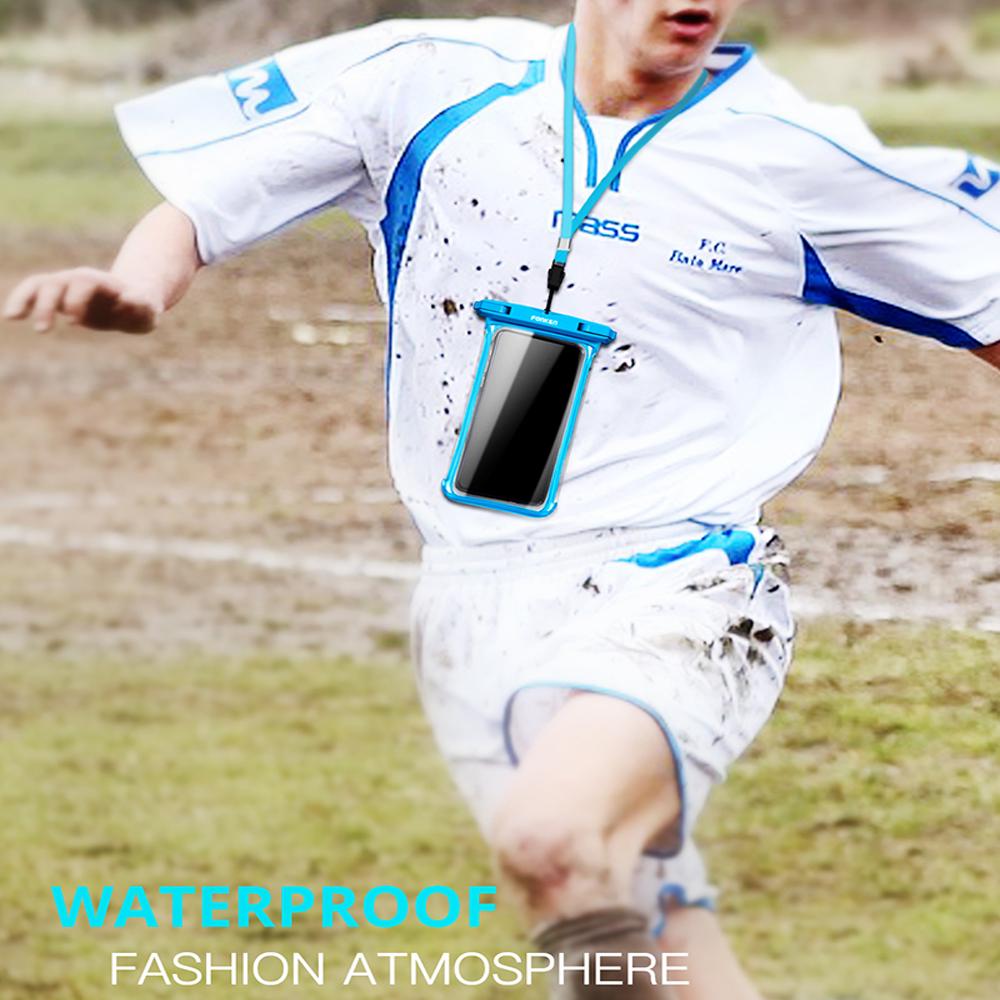 Прозрачный водонепроницаемый чехол для телефона