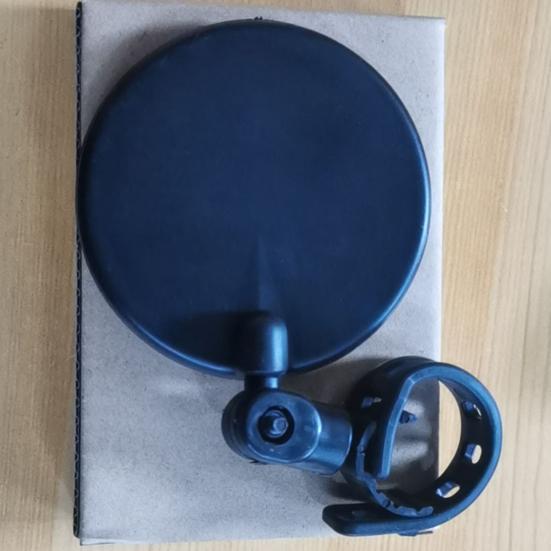 Зеркало заднего вида на руле велосипеда Широкоугольное универсальное простое в установке регулируемое выпуклое зеркало на руле Зеркало для велосипеда