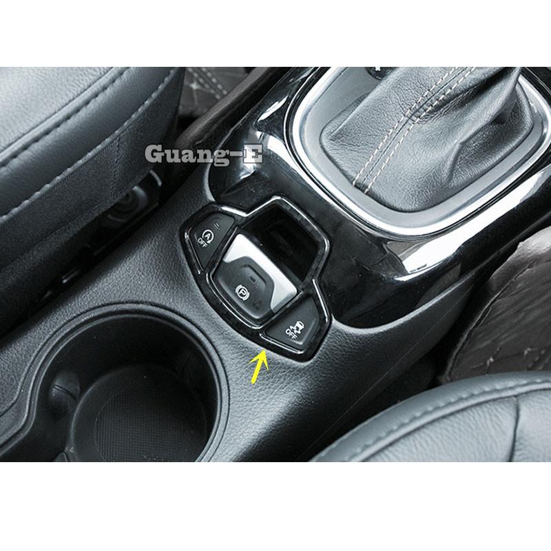 For Jeep Compass 2017 2018 Stick Cover Armrest Handrail Trim Frame Lamp Electronic Handbrake Parking Brake