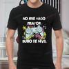 Смешная футболка I Dont Get Older I Up Printed Ретро Испанские Игровые Фанаты Гик Папа Подарок Винтажная Футболка Мода Хлопок Мужские Футболки Топы