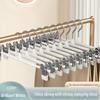 Non-slip Stainless Steel Trousers and Skirt Clip Hanger - Traceless Drying Solution