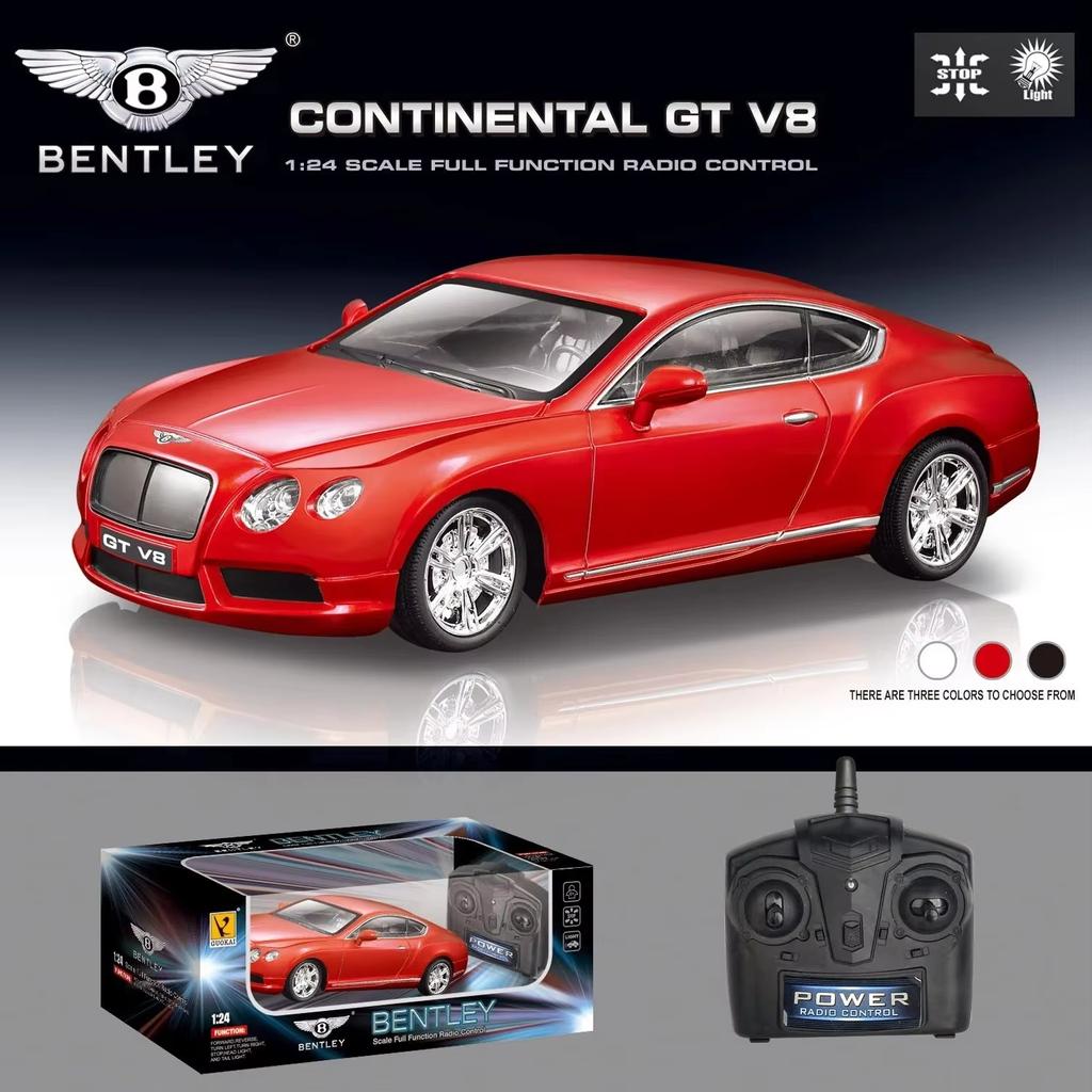 Новая машина Bentley с дистанционным управлением 1:24 масштаба радиоуправляемая машинка игрушка рождественский подарок высокоскоростной внедорожный автомобиль детская игрушка подарок