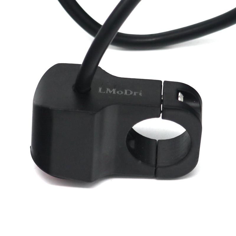 LMoDri 12 В переключатели фар мотоцикла из алюминиевого сплава для 7/8 "22 мм переключатель на руле противотуманный светильник вкл. выкл.