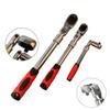Quick Ratchet 1/2 1/4 3/8 Duffy Zhongfei Xiaofei Auto Two-Way Socket Head Torque Wrench Repair Tool Set Flexible High 72 Teeth