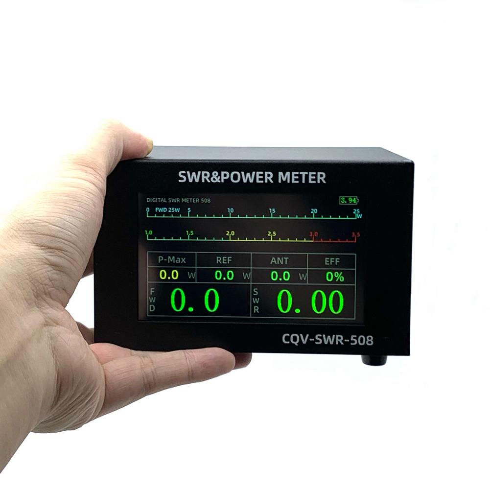 120 Вт КСВ и измеритель мощности Сигнализация высокой стоячей волны 1,8-54 МГц Измеритель короткой стоячей волны Тип C DC5V/1A Зарядка UHF Интерфейс
