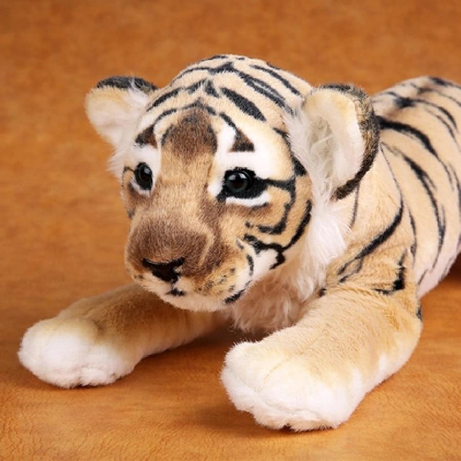 Soft Stuffed Animals Tiger Plush Toys Pillow Animal Lion Peluche Lovely Doll Cotton Girl Brinquedo Toys For Children