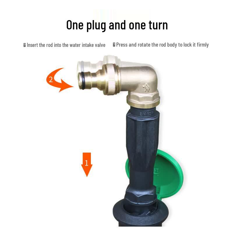 Junlun 90-Degree Copper Elbow Water Access Rod