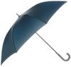 Зонт Long Jump Navy Rib 70 см [Moonbat], мужской зонт, ветрозащитный, прошитый, мужской, синий,