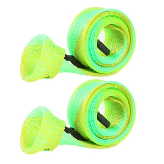 2 шт., 3 см x 170 см, рукав для удочки со шнурком, эластичная дышащая сетка из ПЭТ, легкая складная защита для удочки, аксессуары для рыбалки