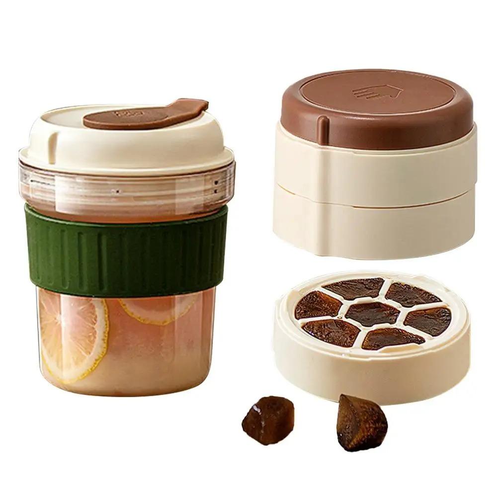 Чайник для заваривания чая, термостакан для холодного кофе с герметичной крышкой, для посудомоечной машины, летний стакан для холодных напитков