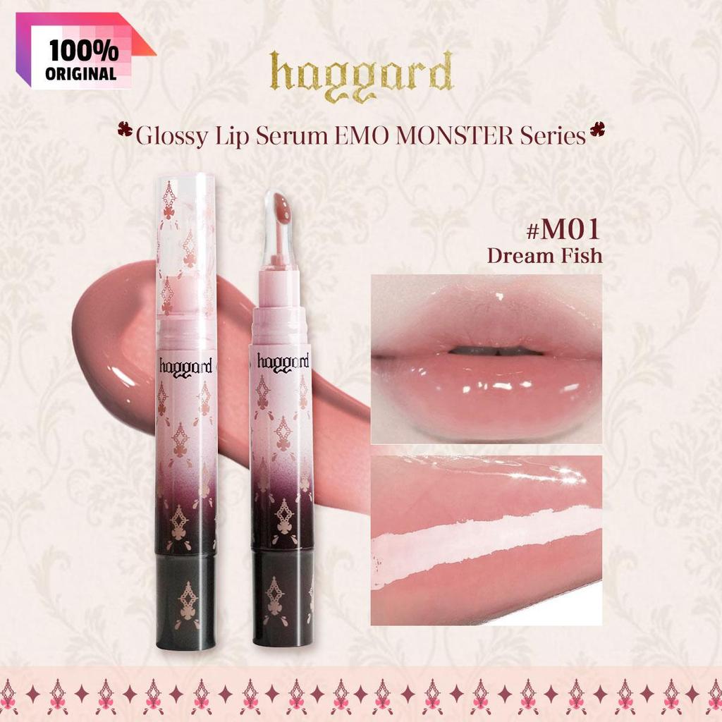 HaGGarD Сыворотка для губ EMO MONSTER Series Glossy Lip Serum в оттенке Dream Fish - 3,5 г