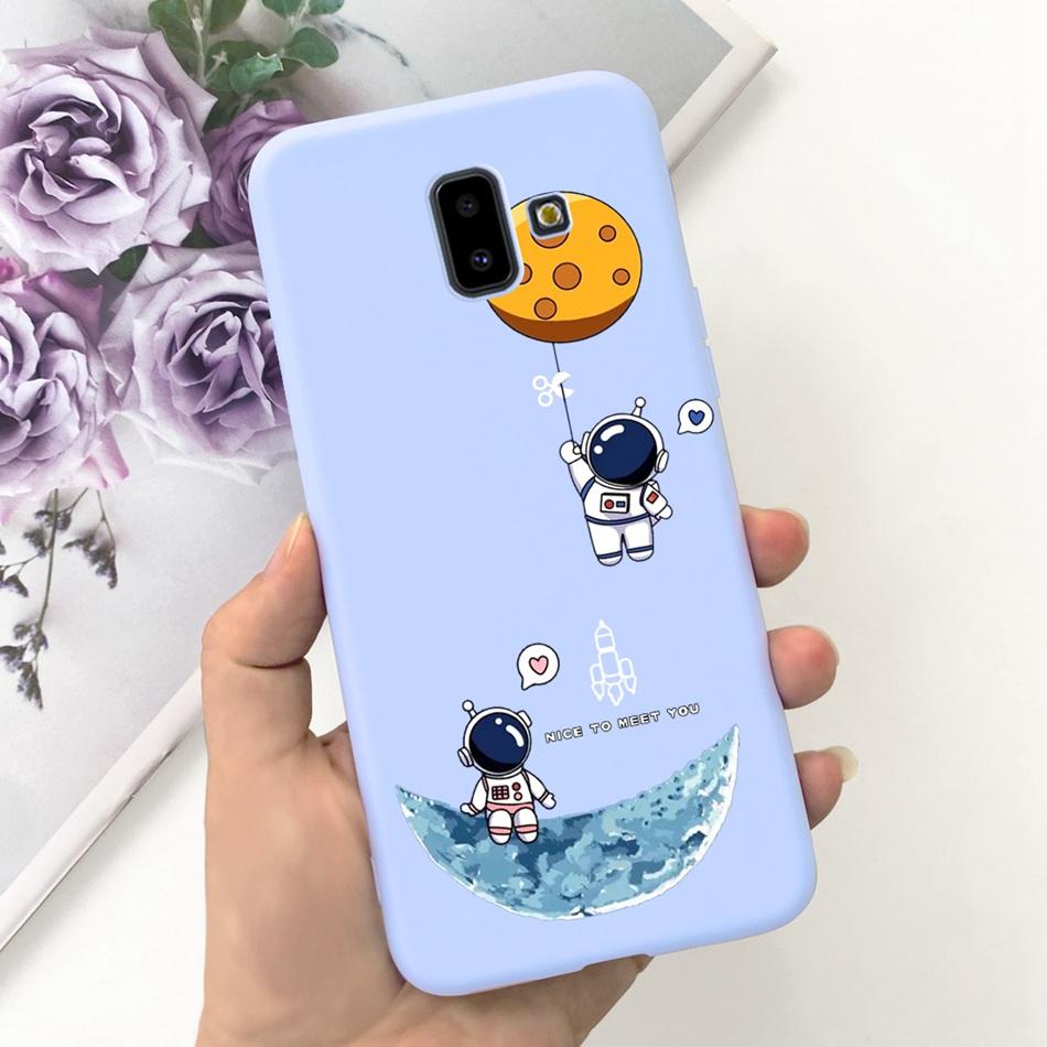 Чехол для Samsung Galaxy J6 Plus 2018 Samsung J6 (2018) J6+ J 6 J6Plus J610F J600G Милый Конфетный Цвет Мягкий Силиконовый Задний Чехол для Телефона
