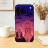 Чехол для телефона M-Munou Na Nana Силиконовый черный Мягкий Для IPhone 17,16,15,14,13,12,11,SE,Plus Pro Max