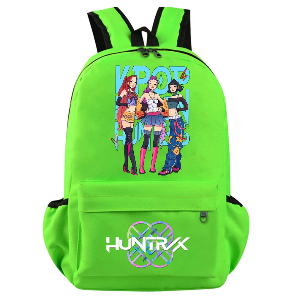 Anime Cartoon Kpop Demon Hunters Printed Backpack for Teenager Student Girl Boy Bookbag Schoolbag Women Large Capacity Travel Bag Kid Gift Mochila