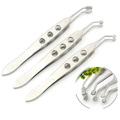 Пинцет для массажа мейбомиевых желез Зажим для глазной хирургии Инструмент для хирургии век из нержавеющей стали и титанового сплава