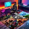 Custom Name Personalized Five Nights at Freddy's Print Carpet, Versatile Home Decor Rug, for Playroom, Apartment, Balcony, Entryway, Hallway Gift