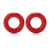 2 шт. Кольцо для утяжеления гольфа Круглое Глянцевое Тренировочный Клуб Маховой Вес Пончик для Разминки Красный