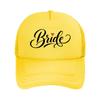 Bride Script With Heart Accent Mesh Baseball Cap For Womens Unisex FeUnisex Beach Dad Hat Hip Hop