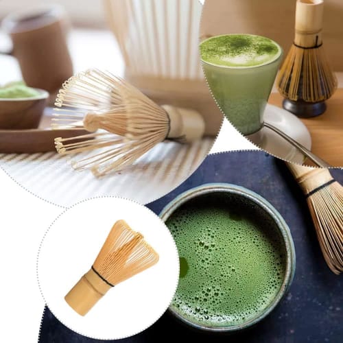 Pclife 100-Stand Tea Whisk, Bamboo Tea Scoop, Matcha Powder Whisk, Tea Ceremony Tool, Tea Ceremony Utensils, 100-Stand (100-Stand)