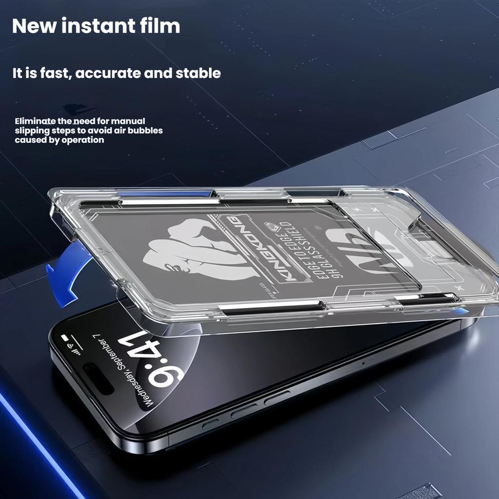 3 шт. Защитное стекло для экрана iPhone17/16/15Pro, ударопрочное стекло Gorilla Glass, защитная пленка для мобильного телефона