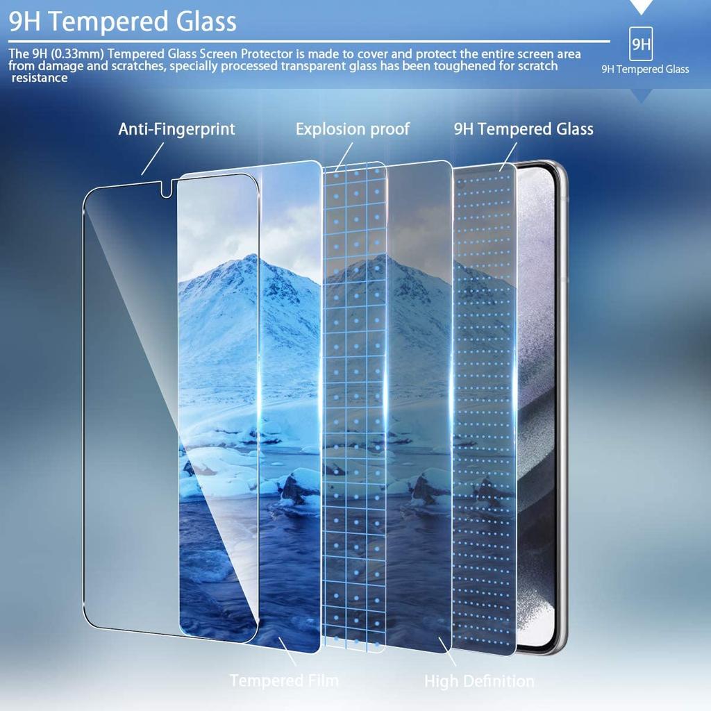 4 шт [2+2] Full HD прозрачное закаленное защитное стекло для экрана + пленка для объектива камеры для Samsung Galaxy A35 A55 5G A05 A05S A15 A25 4G M14 M34 M35