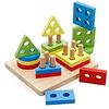 Baby Toys Wooden Blocks Shape Jointed Board Montessori Teaching Leaning Education Building Chopping