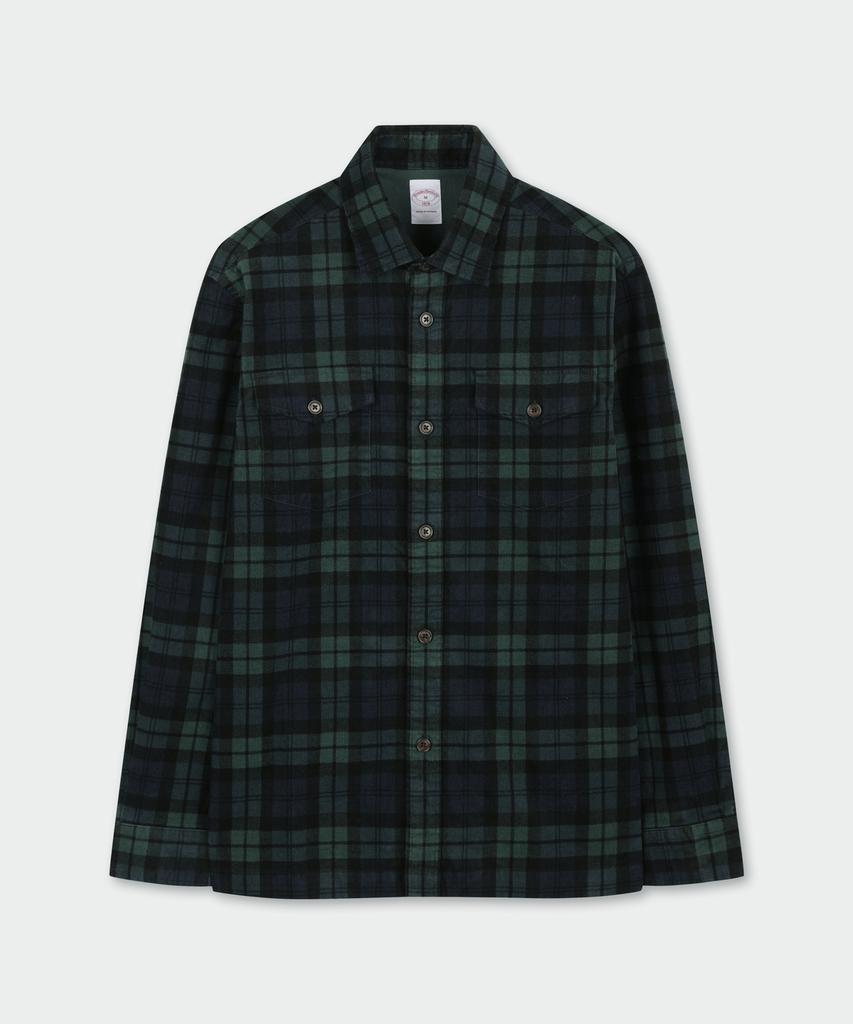 BROOKS BROTHERS Corduroy Shirt Jacket (Multi) (Bbthmng402)